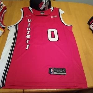 Damian Lillard Nike swingman Jersey with Mitchell